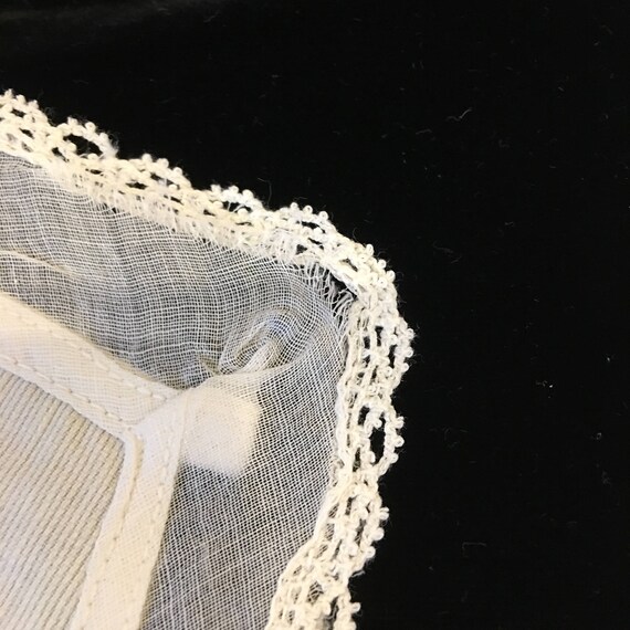 Vintage Ridged Cotton, Handkerchief Linen and Cro… - image 2