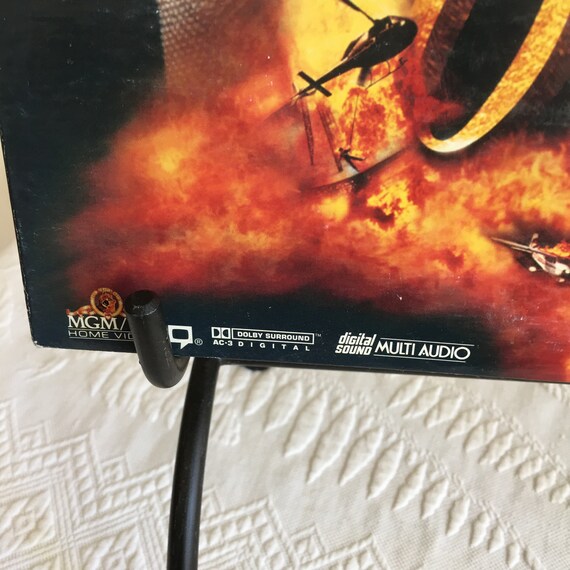 Vintage Laser Disc of 007 Golden Eye. Dolby Surround, Stereo