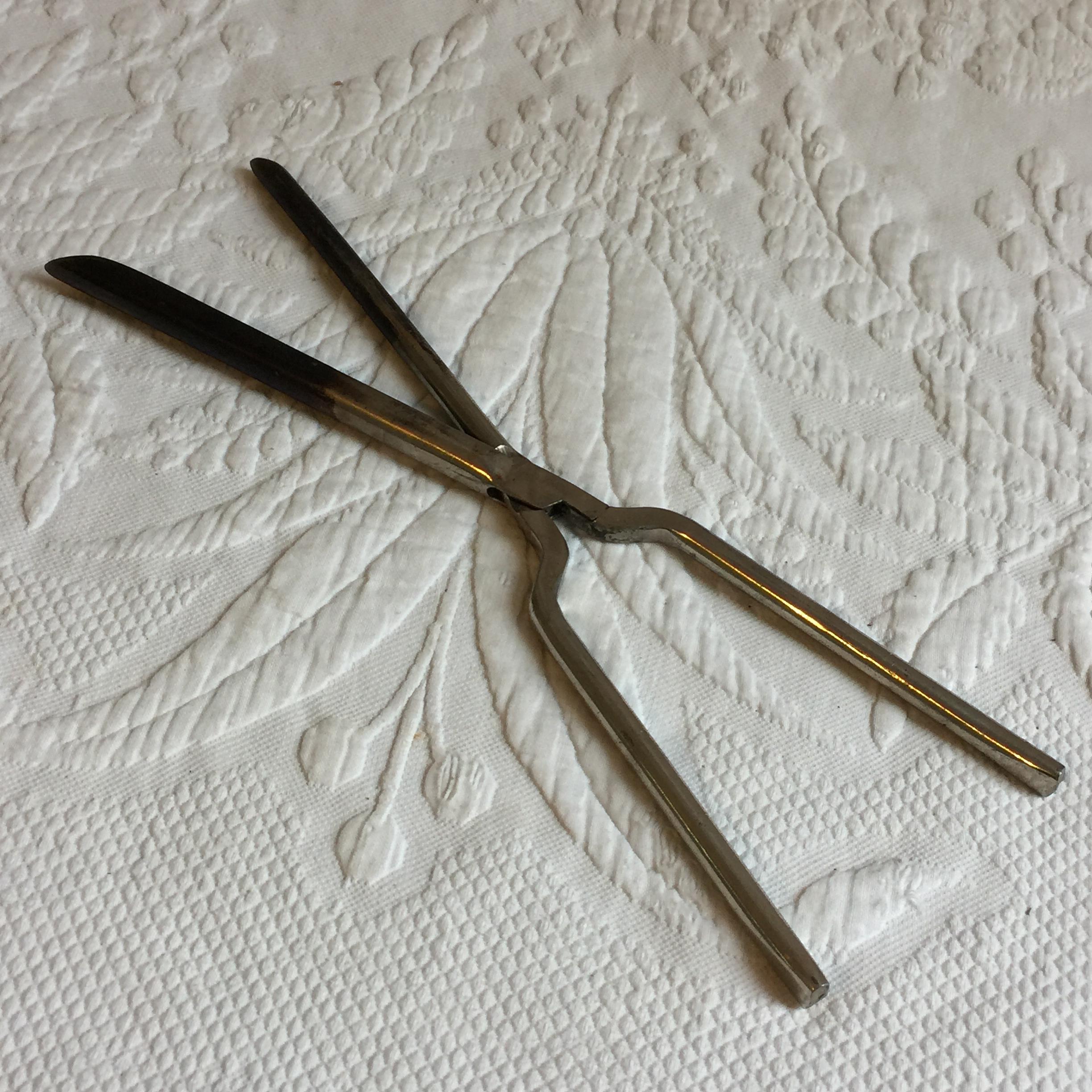 Ancien Chauffe-fer à Friser Les Cheveux - Vintage, Coiffure, Fonctionnel
