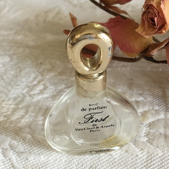 Buy Vintage Mini Perfume Bottle. First De Van Cleef Arpels Paris
