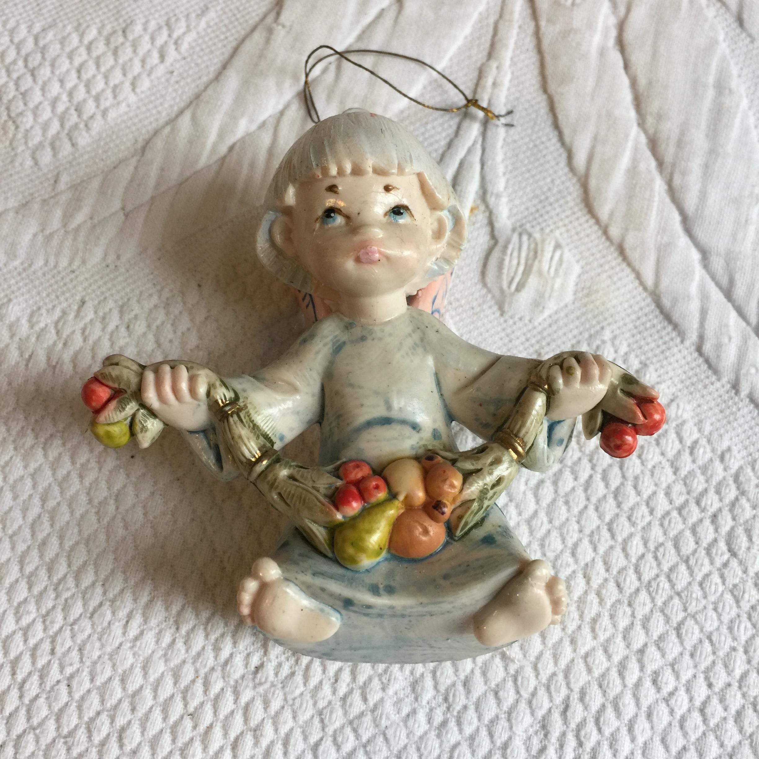 H516\" Capodimonte エンジェル インテリア 置物 イタリア製 H516 Capodimonte エンジェル インテリア オキモノ イタリアセイ