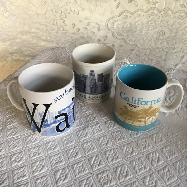 Starbucks City Collector Mugs Etsy