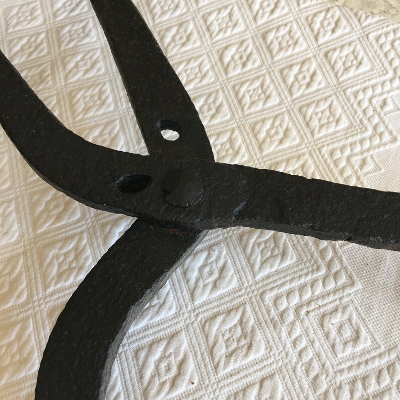 Antique Ice Block Tongs. Wrought Iron Large Ice Tongs for Etsy