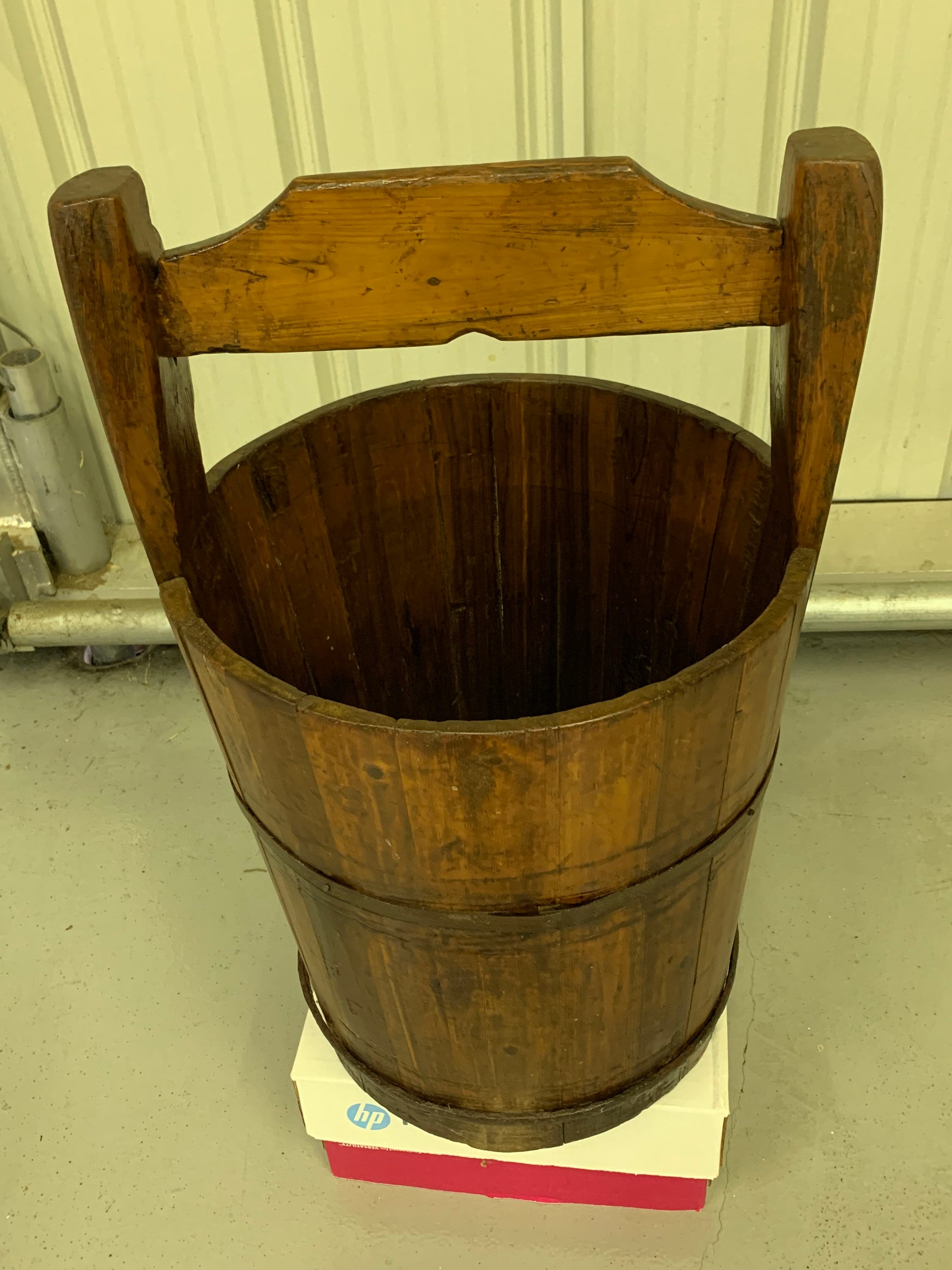 Antique Chinese Water Bucket - Etsy
