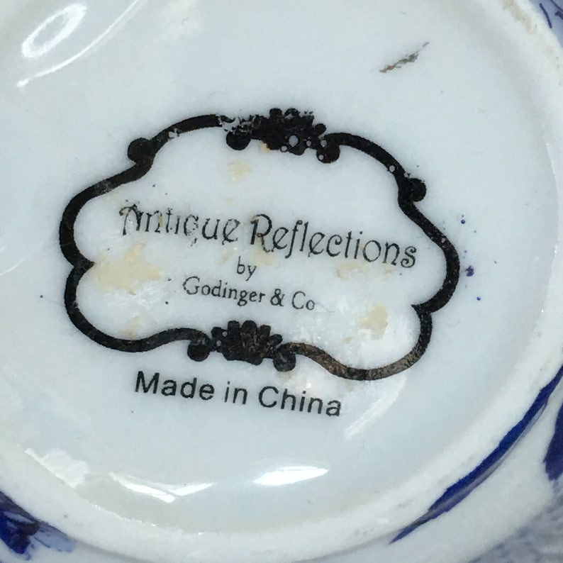 Vintage Teapot Trinket Box. Porcelain Antique Reflections by Etsy