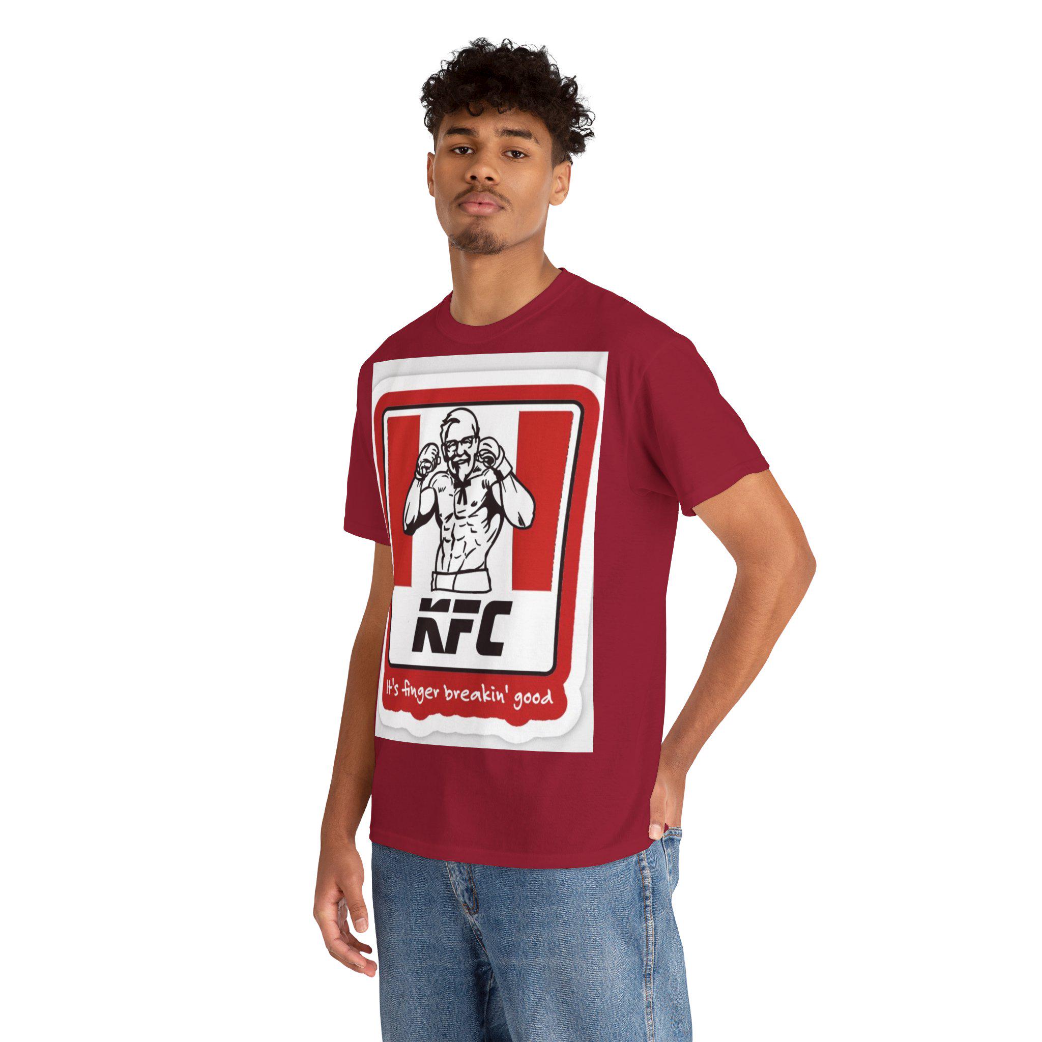 KFC Muscle Colonel T-shirt | Fast Food Parody Tee, Retro Logo Style - Etsy