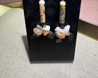 Tigereye Earrings on Sterling Silver Earwire