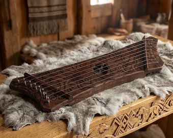 Canal pequeno Kantele Kokle Gusli