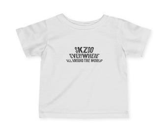 SKZOO Everywhere All Around the World Tee | K-pop Shirt