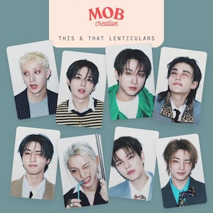 Stray Kids Lenticular Photocards - Etsy