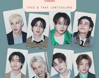This & That Stray Kids Lenticular PCs | Fanmade Lomos