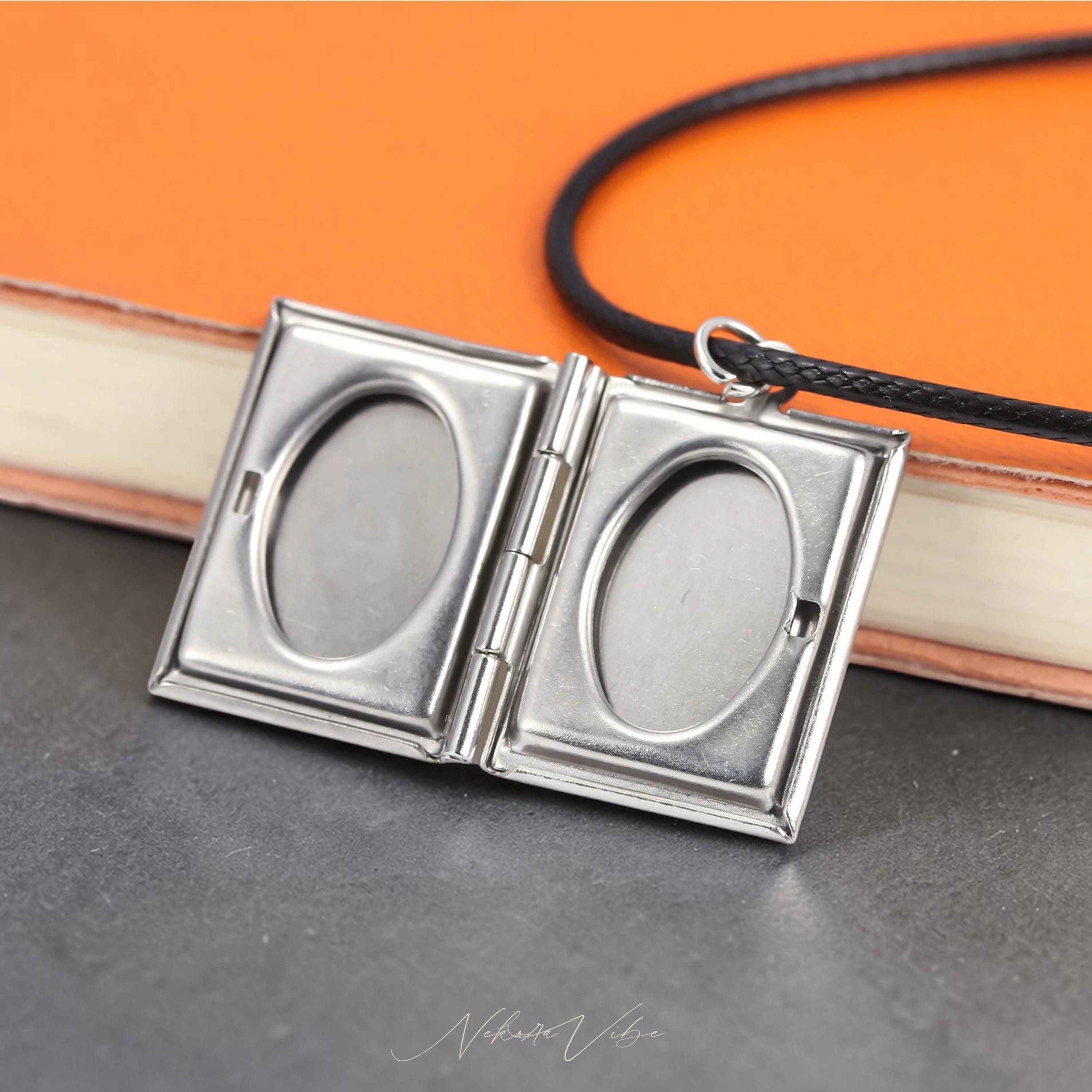 Anime Lockets Collection Anime Inspired Necklace: Adjustable and Openable Locket Necklace for ...