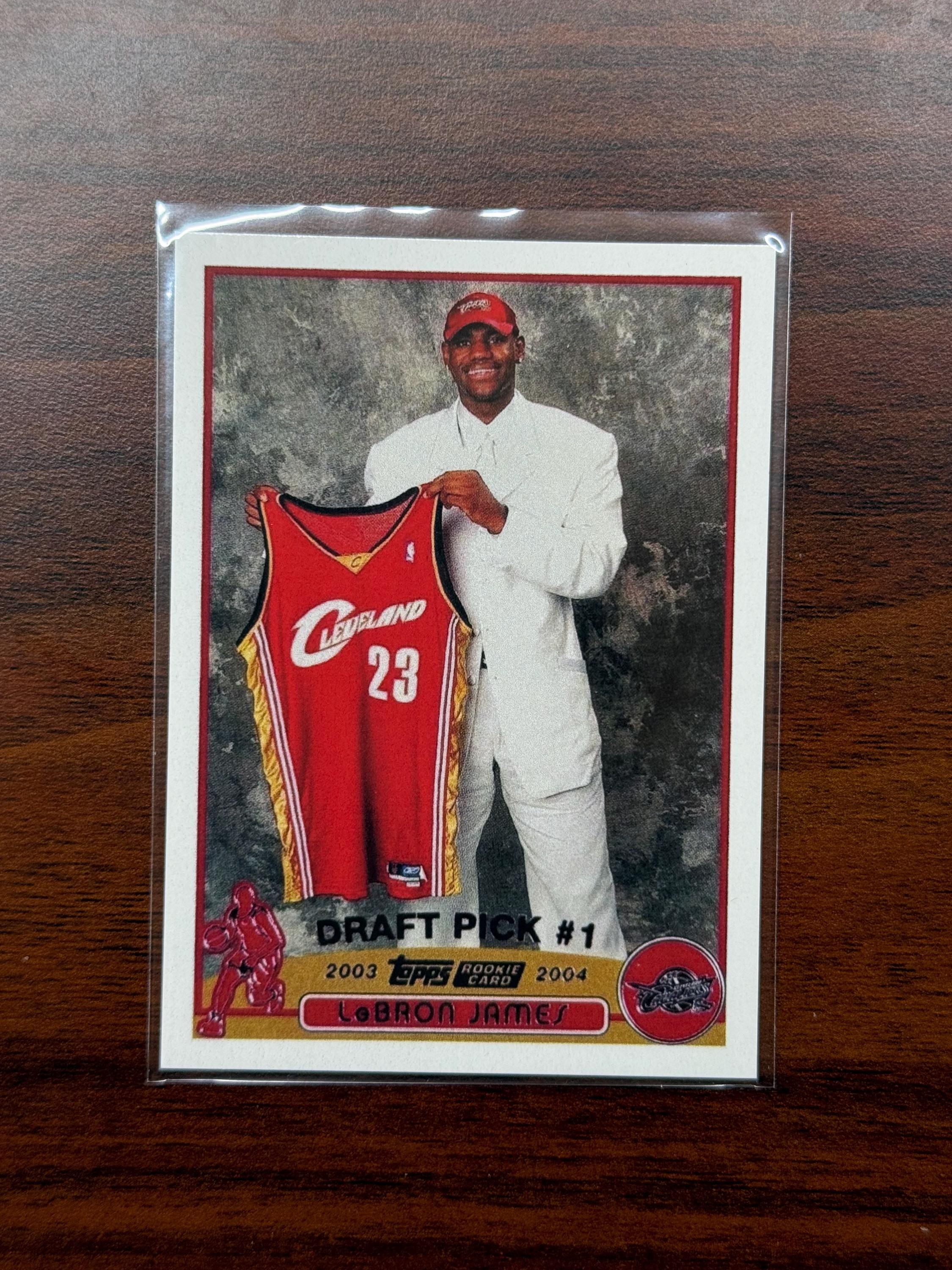2003 Topps Lebron James - Etsy