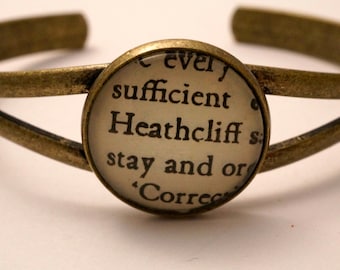 Wuthering Heights 'Heathcliff' bracelet literary jewellery