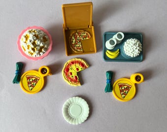 Vintage Fisher-Price Loving Family Pizza Dinner Set – Dollhouse Miniatures