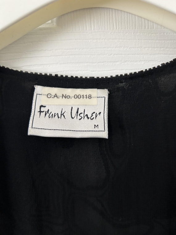 Formal beaded draped jacket - image 6