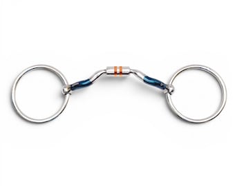 Zenuma Loose Ring Low Port Harmony Roller Sweet Iron Snaffle Bit