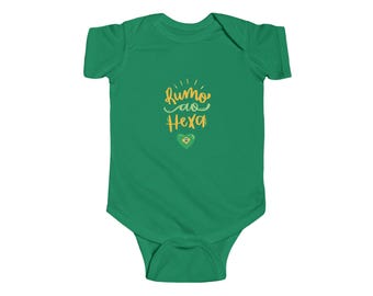 Rumo ao Hexa Brasil baby bodysuit | Soccer World Cup 2026 | Brazil baby bodysuit | Brazilian baby