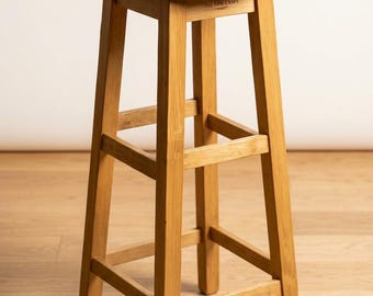 Wooden Bar Stool Plans PDF | DIY Classic Kitchen Counter Stool Woodworking