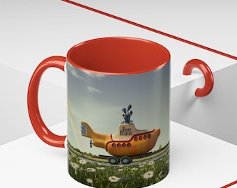 Blues Beatles Yellow Submarine Coffee Mug