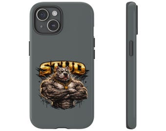Muscular Bulldog 'Stud' Phone Case | Tough Cases