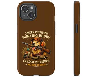 Golden Retriever Hunting Buddy Phone Case