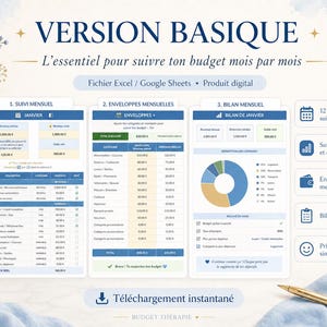 Budgetplanung ohne Basis (Excel-Basisversion) – Einfacher Monatsbudgetplaner