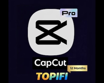Abbonamento CapCut Pro di 12 mesi / Accesso alla versione di editing video senza filigrana