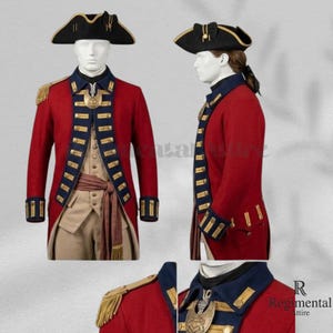Red military coat - Etsy 日本
