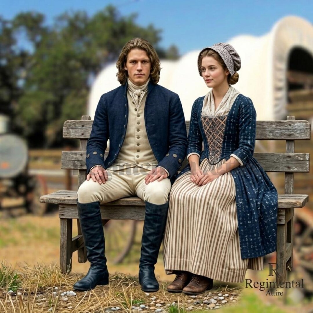 Handmade 18th Century Wool Coat & Breeches: Colonial Reenactment ...