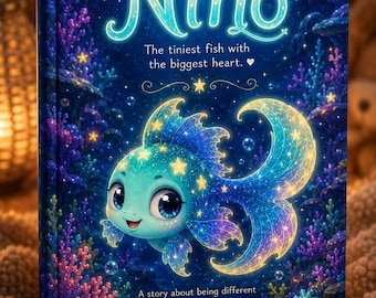 Nino Glowing Starfish Fish E-Book | Magical Underwater Bedtime Story (PDF Download)