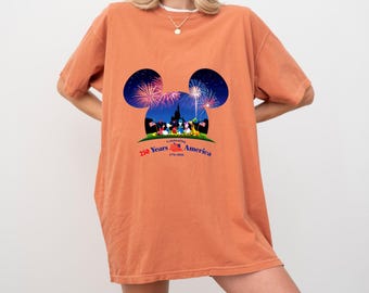 Mickey And Friends 4th Of July Shirt,Disney 250 Years Of America Shirt,Mickey And Friends USA 250th Anniversary Shirt,WDW Patriotic Trip Tee