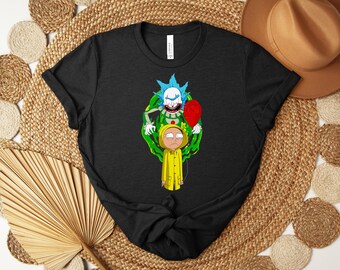 Camiseta de Pickle Rick, camiseta de Rick y Morty, camiseta divertida de dibujos animados, camiseta de ciencia ficción