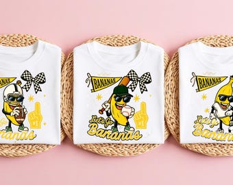 Funny Banana Baseball-American Football-Football Shirt,Sports Team Mascot Shirt,Lover Fan Gift