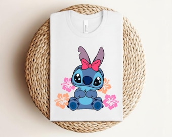 Disney Baby Stitch Shirt, Stitch Tee, Lilo and Stitch,Disney Trip shirt, Cute Stitch Gift for Her