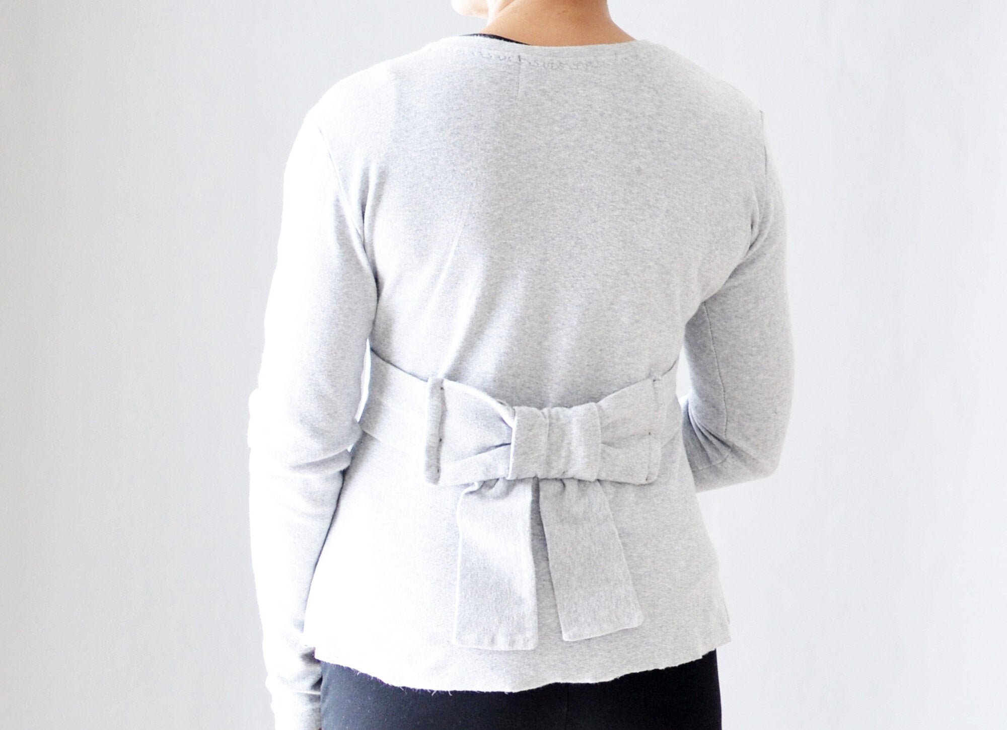 black cotton cardigan ladies