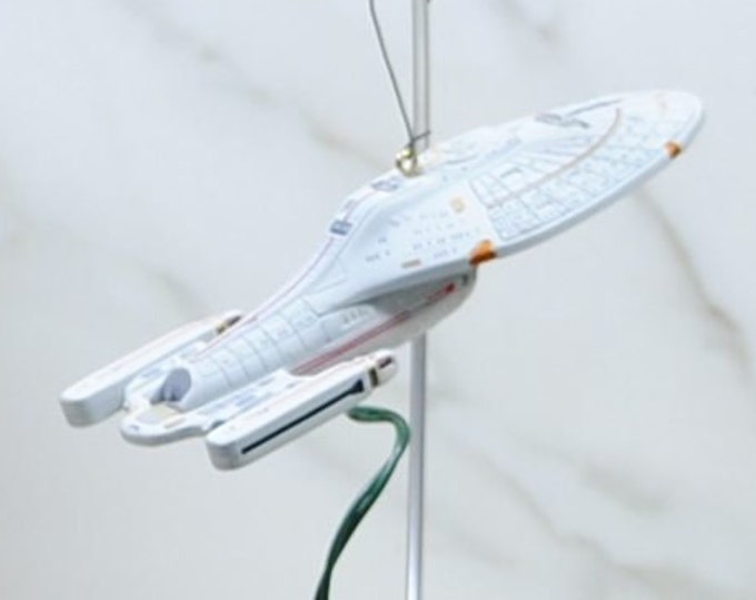 Vintage Hallmark Keepsake USS Voyager Ornament Star Trek Etsy