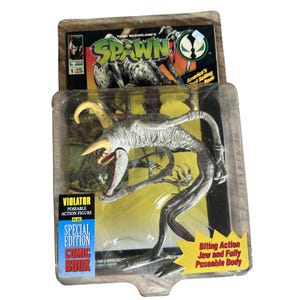 Violator Serie 1 Original Actionfigur med serietidning från 1994 Todd McFarlane Toys