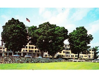 Cartão postal Mountain View House, Whitefield, New Hampshire Vintage Chrome Não postado 1939-1970s