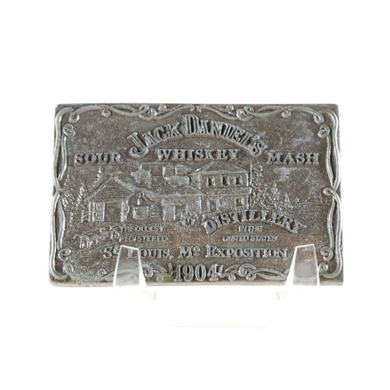 Belt Buckle Jack Daniels Sour Whiskey Mash 1901 U… - image 1
