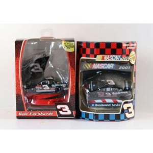 Dale Earnhardt #3 Christmas Ornaments Goodwrench Cars Trevco NOS NASCAR