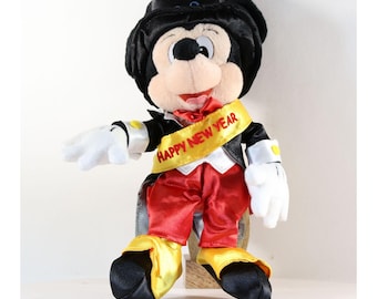 Musse Pigg Gott Nytt År 2000 Plyschsäck Walt Disney