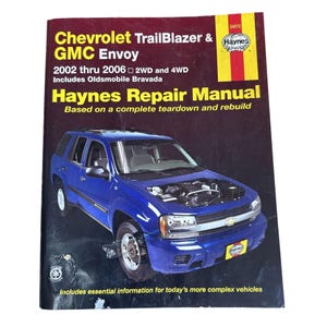 Vtg Haynes Repair Manual Chevy TrailBlazer GMC Envoy 2WD 4WD 2006-2006 24072 GC