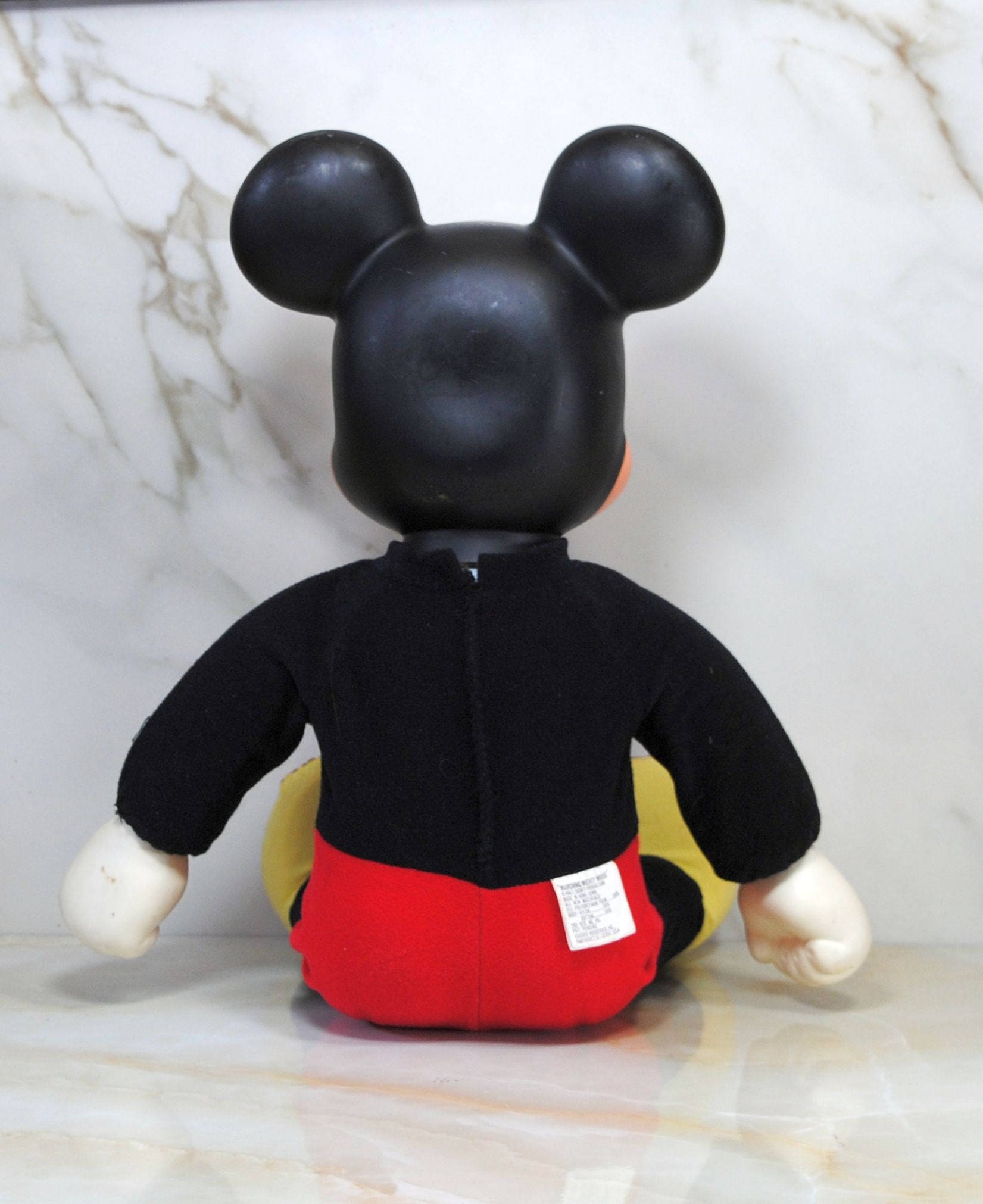 vintage marching mickey mouse doll