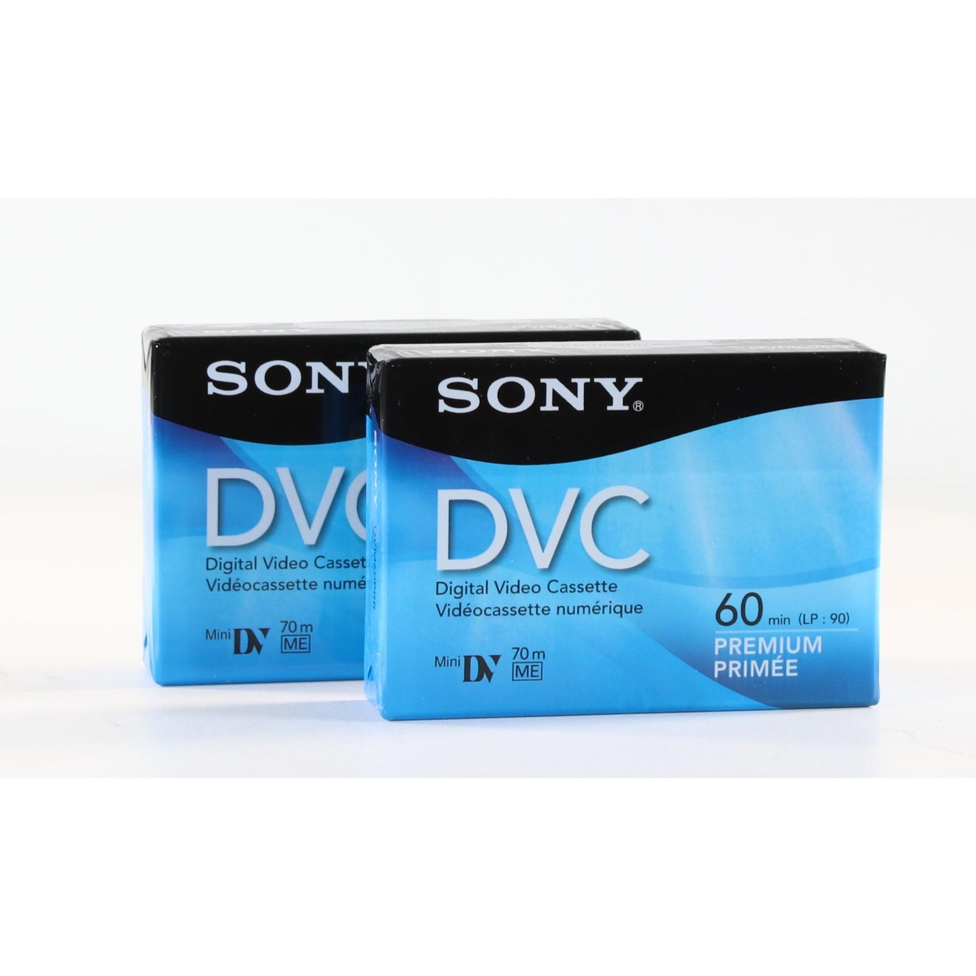 Lot De 8 Cassettes Mini DV Sony, TDK, Fuji - Durée 90 Min - Pour Caméscope - Occasion