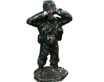 ヴィンテージ イギリスのアメリカ独立戦争兵士の主役像 - Etsy 日本