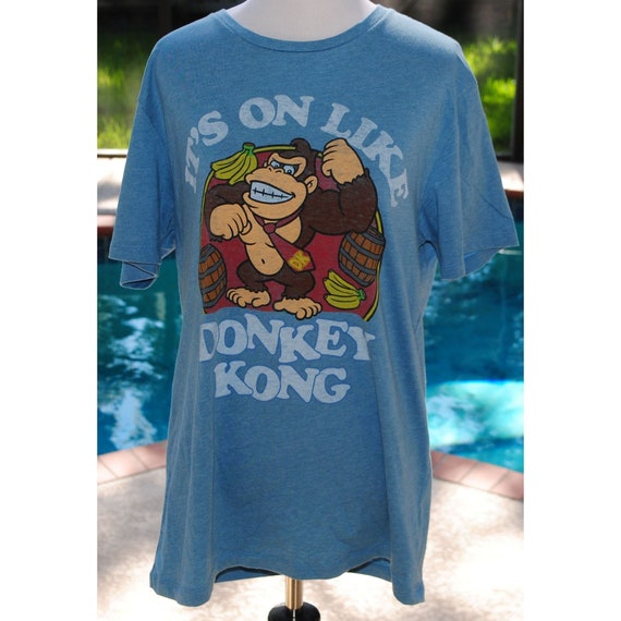 Donkey Kong Short Sleeve T-Shirt Nintendo Super Ma