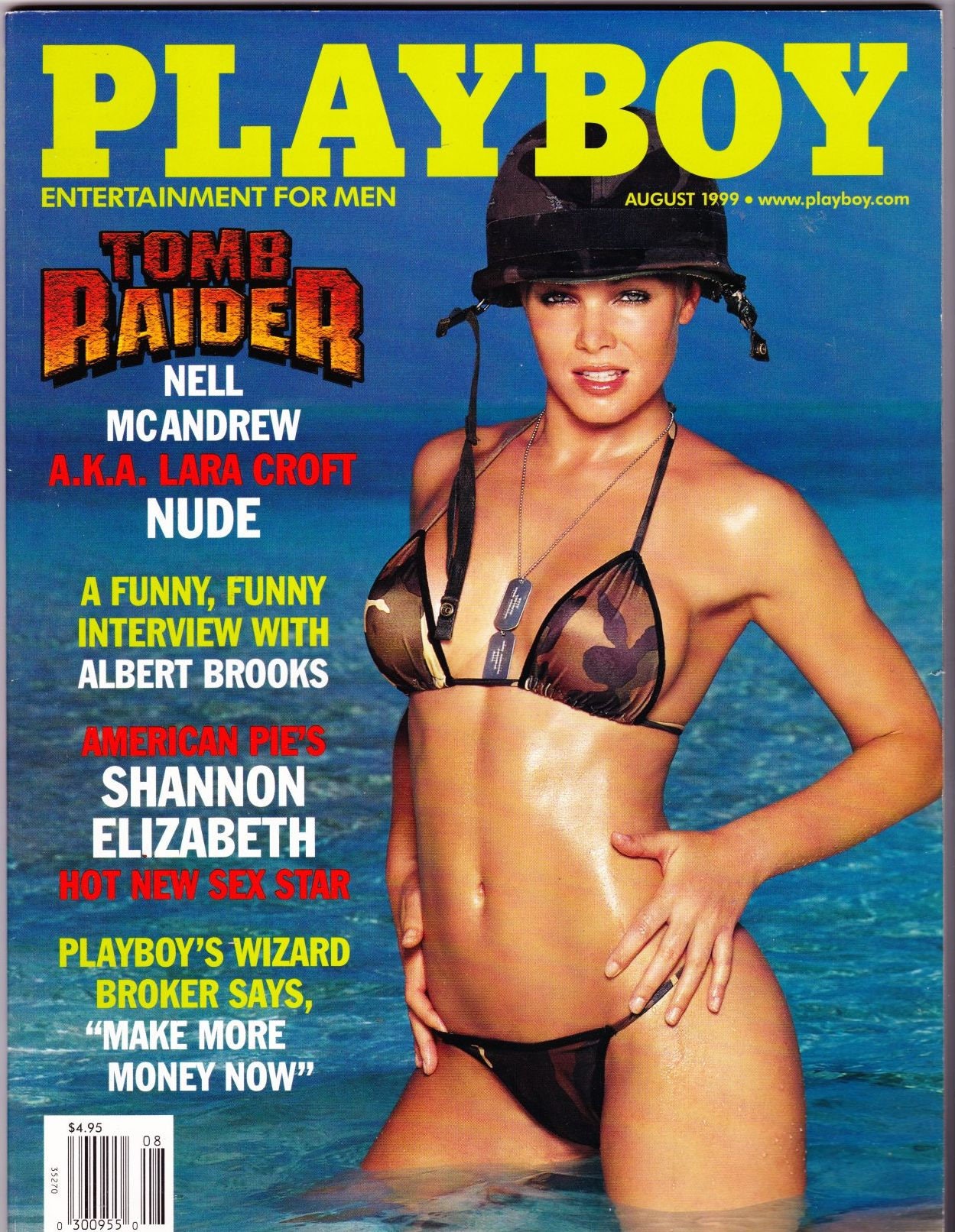 Vintage Playboy Magazine August 1999 With Nell Mcandrew, Scott Free, Albert  Brooks, Lucy Liu, Shannon Elizabeth, Vintage Playboy - Etsy Israel