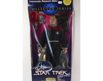 Star Trek Collector Series 1994 9" Command Edition Commander Sisko 007814 LOW!