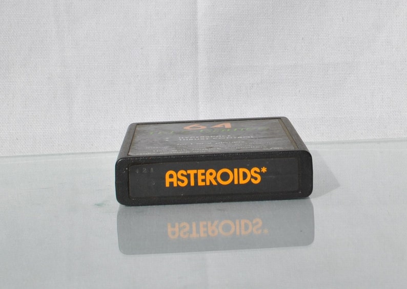 Atari Game Asteroids Atari Cartridge Vintage Atari 2600 Game Cartridge Atari Computer Atari Console Sears Tele-Games 1981
